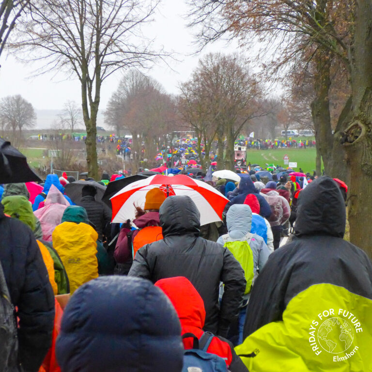 Zentralstreik am 14. Januar in Lützerath
